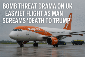 Man Shouts “Death to Trump” Subdued on EasyJet Flight to Glasgow